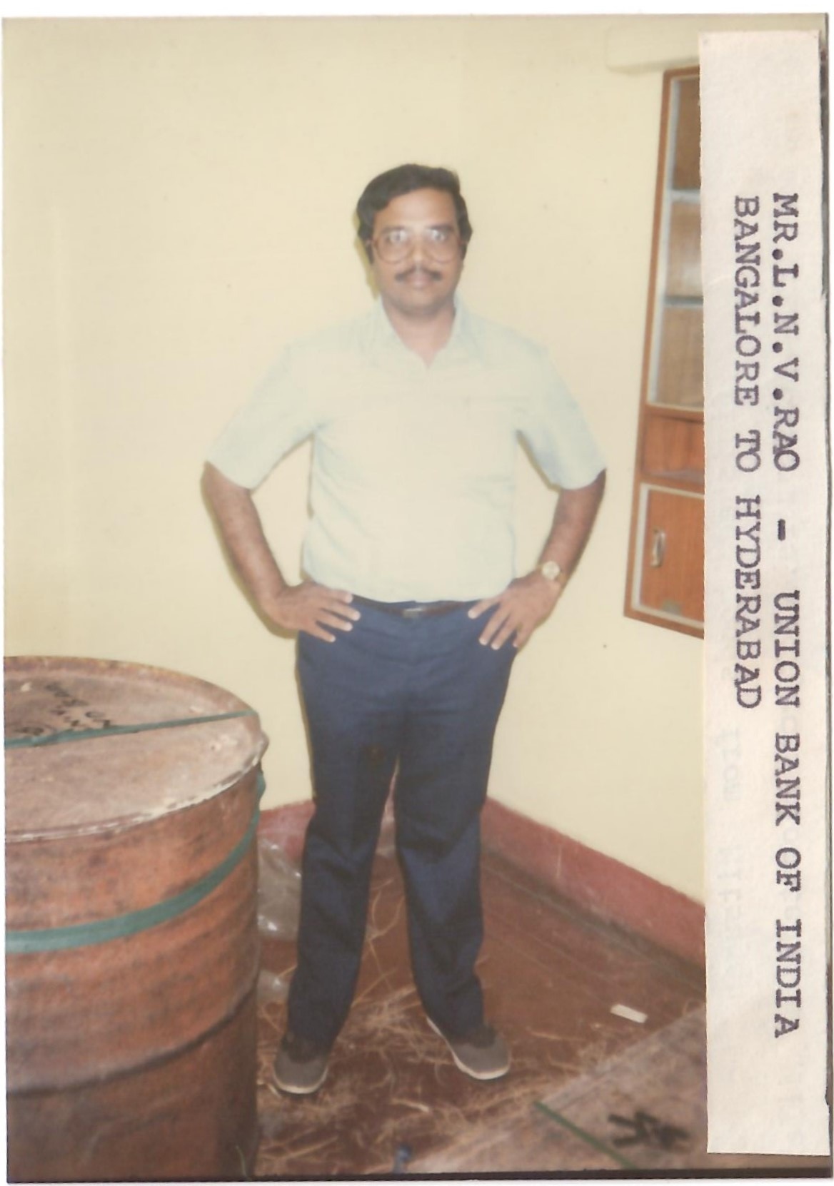 mr l n v rao union bank