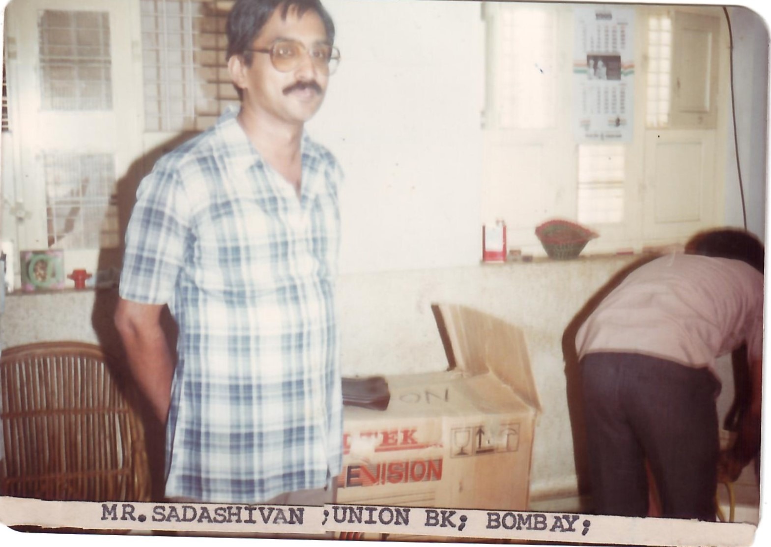 MR. Sadashivan Union Bank