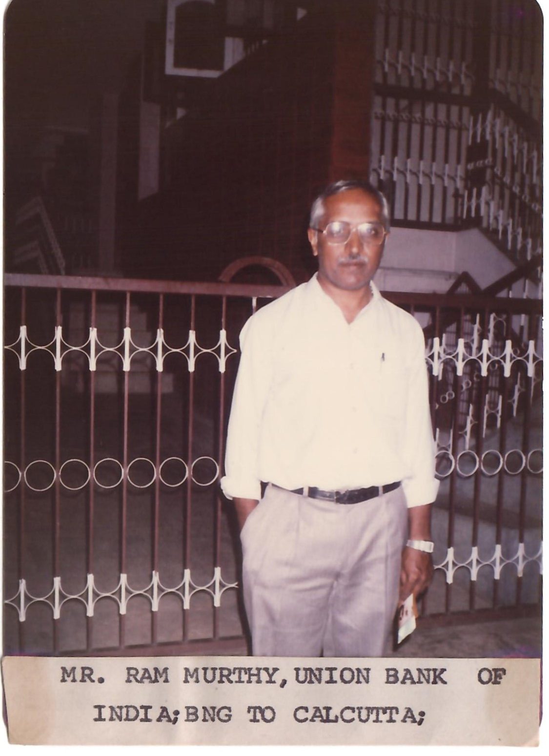 Mr Ram Murty Union Bank
